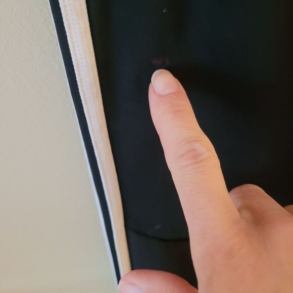 Adidas originals track pant black white vintage trefoil vtg casual 3 stripe lady - Picture 6 of 16